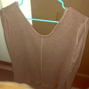 Free people light brown tunic
